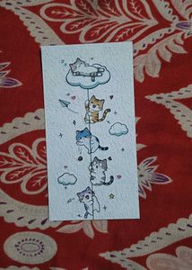 Cute bookmarks ( pack of 4)