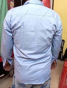 Sky blue Full Sleeve Shirt