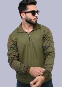 Men's Camouflage Long Sleeve Shirt (L size)