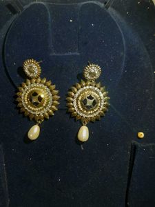 Elegant Pearl Drop Earrings