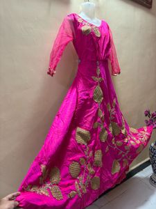 Gorgeous original zari work  Gown