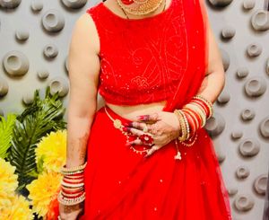 Red Lehnga