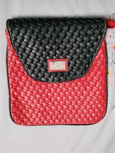Chic Woven Clutch Bag