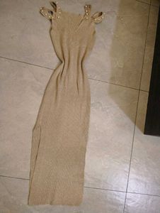 Sparkly Pearl Detail Dress