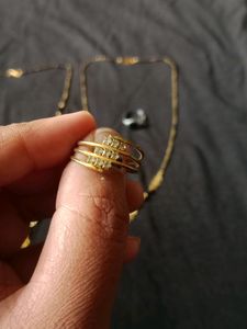 2 Mangalsutra With 2Rings (Combo)🔥