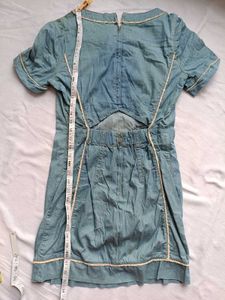 Denim Style A-Line Dress