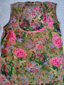 Beautiful Floral Print Lehenga Choli Set