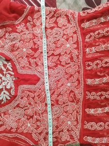 Chikankari long frock