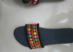 Ethnic Flat Slippers