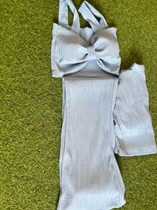 Sky Blue Colour 3 Piece