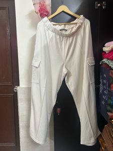 White Cargo Pants