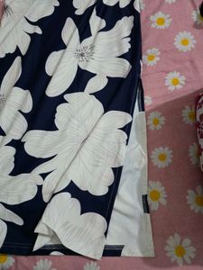 Navy Floral Maxi Dress