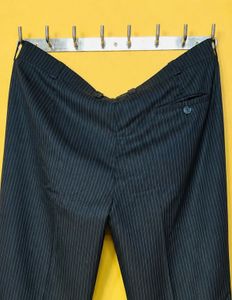 Men's Pinstripe Trousers Pants