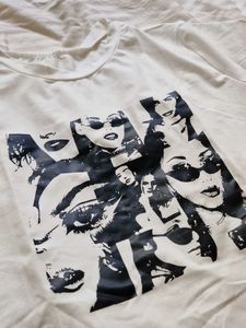 Collage Face Graphic T-Shirt