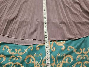 Pleated Midi Skirt