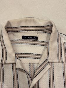 Men's Striped Short Sleeve Shirt