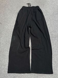 Black Wide Leg Lounge Pants