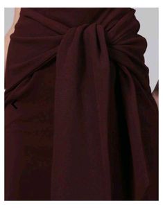Shein Stylish Tie-Waist Mini Skirt