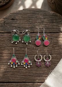 combo of 4 brand new earrings