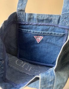 Guess Denim Tote Bag - vintage