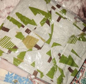 BRAND NEW Cute Tree Print Fabric Storage Basket
