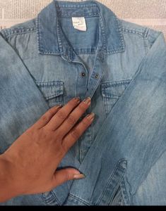 Classic Blue Denim Shirt