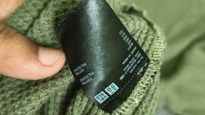 Men's Olive Green Waffle Knit Long Sleeve