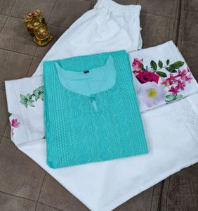 Kurti Pant Duptta Sett. No Any Offer
