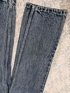 Classic Blue Wash Straight Leg Jeans