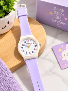 Cute Purple & White Watch