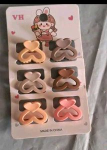 Butterfly Hair Claw Clips(6)