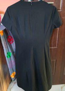 Classic Black Short Sleeve Dress