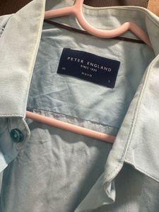 Peter England Light Blue Shirt