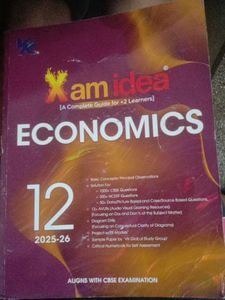 Xam idea Economics Class 12 (2025-26)