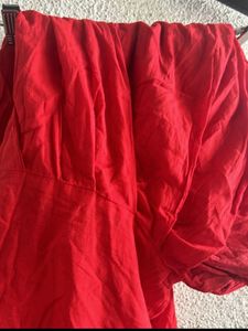 Beautiful Kurti Set With Red Semi Patiala Salwaa