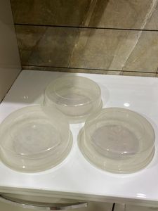 Set of 3 Kwality Bakery Cookie Containers
