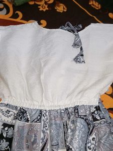 Patterned Casual Dress
