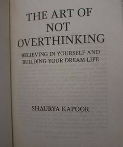 The Art of Not Overthinking &amp; Being Alone