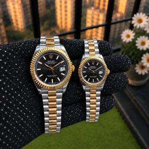 Rolex Couple Watches Set