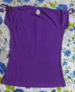 Purple Butterfly Graphic T-Shirt