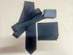 Men's Tie, Pocket Square &amp; Cufflinks Set