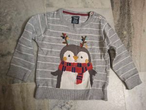 Cute Penguin Sweater for Kids