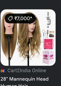 Mannequin Head for Hair Styling