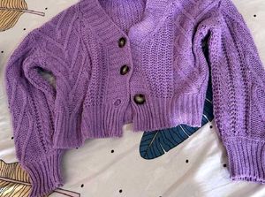 Crochet Knit Cardigan
