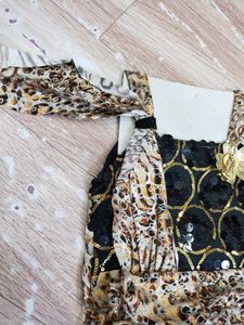 Lycra Material Kids Frock