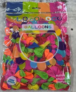 Locoloco Water Balloons - 500 Pieces