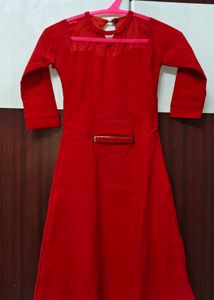 Elegant Red Gown