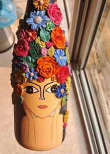 3D Handmade Wine Bottle