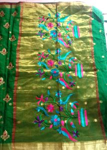 Green 💚 Paithani Saree