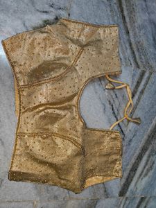 Gold Embellished Blouse